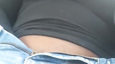 مزه هايجه في عربيتها